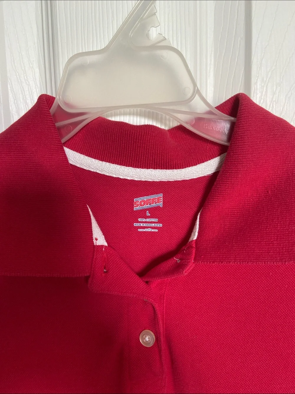 Soffe Polo-Style Red NC State Girl’s Dress